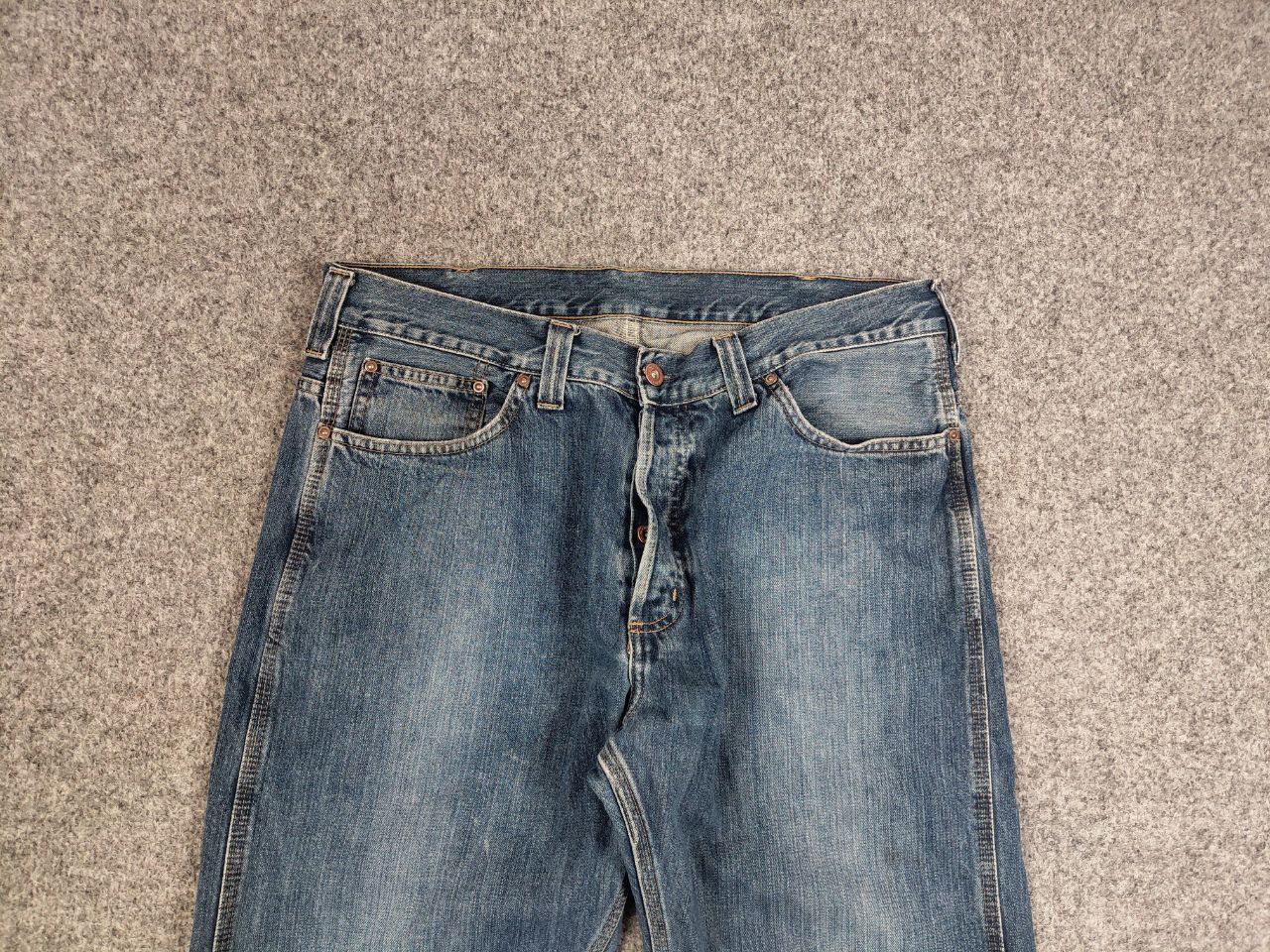 Carhartt Vintage 90's USA Carhartt Retro Distressed Faded Denim Jeans Size US 34 / EU 50 - 5 Thumbnail