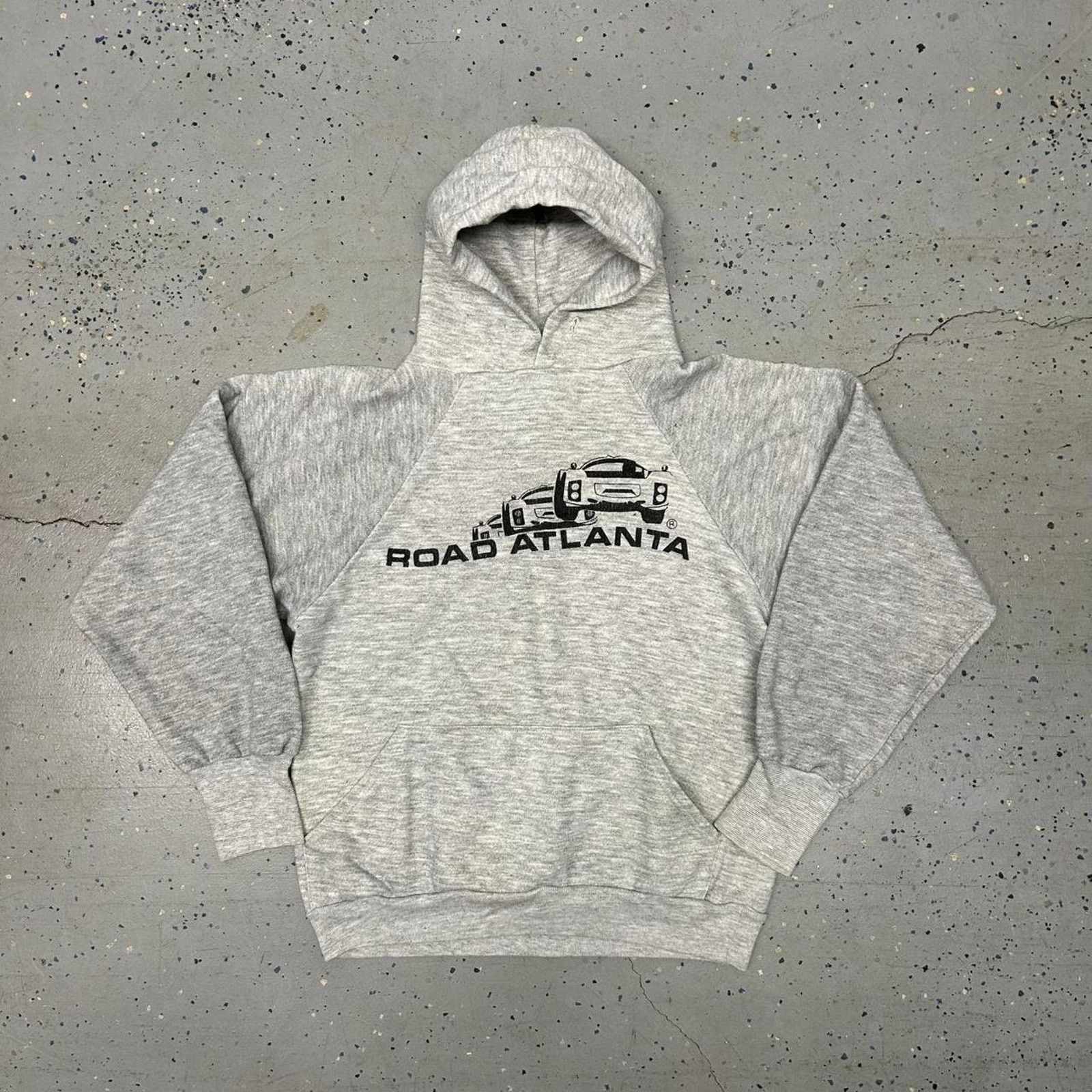 Other Grey vintage 80s Road Atlanta hoodie Size US S / EU 44-46 / 1 - 1 Thumbnail