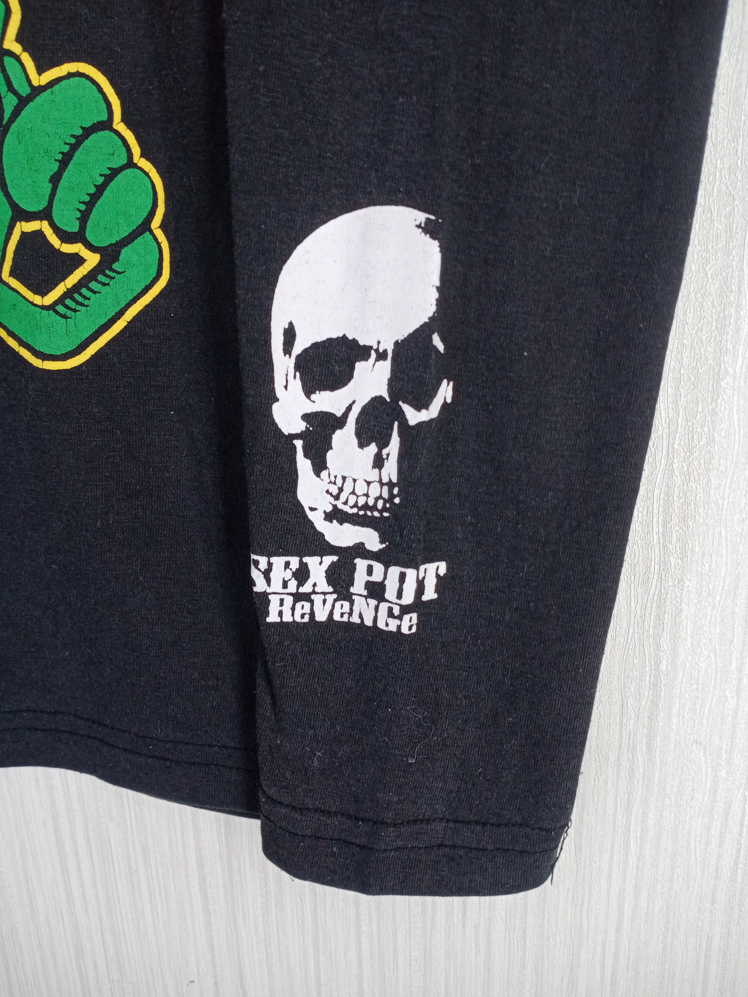 Japanese Brand RARE SEX POT REVENGE BY THE ROADSIDE TSHIRT Size US M / EU 48-50 / 2 - 2 Thumbnail