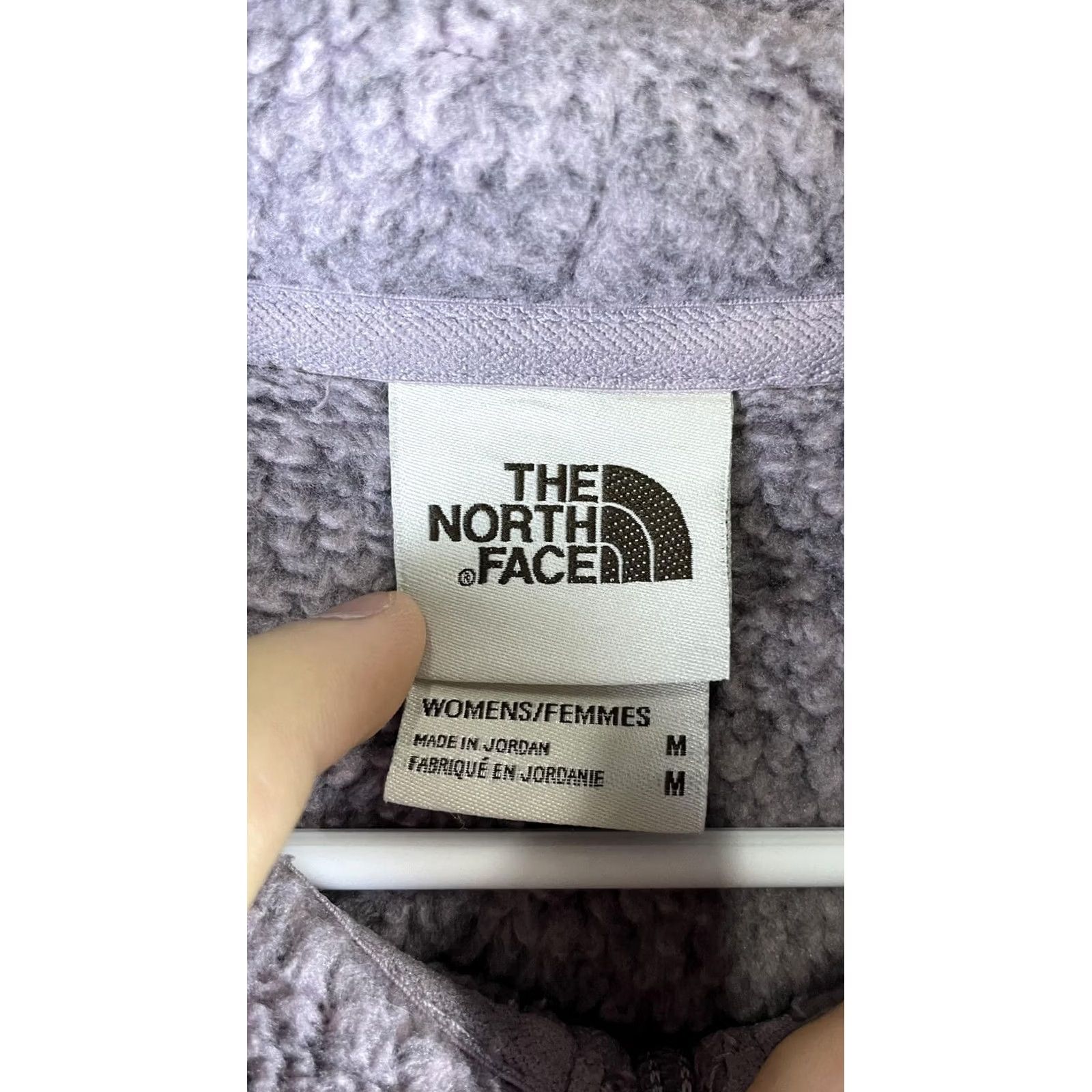 The North Face The North Face Jacket Womens M Purple Fleece Full Zip Outdoor Warm Casual Travel Size M / US 6-8 / IT 42-44 - 3 Thumbnail