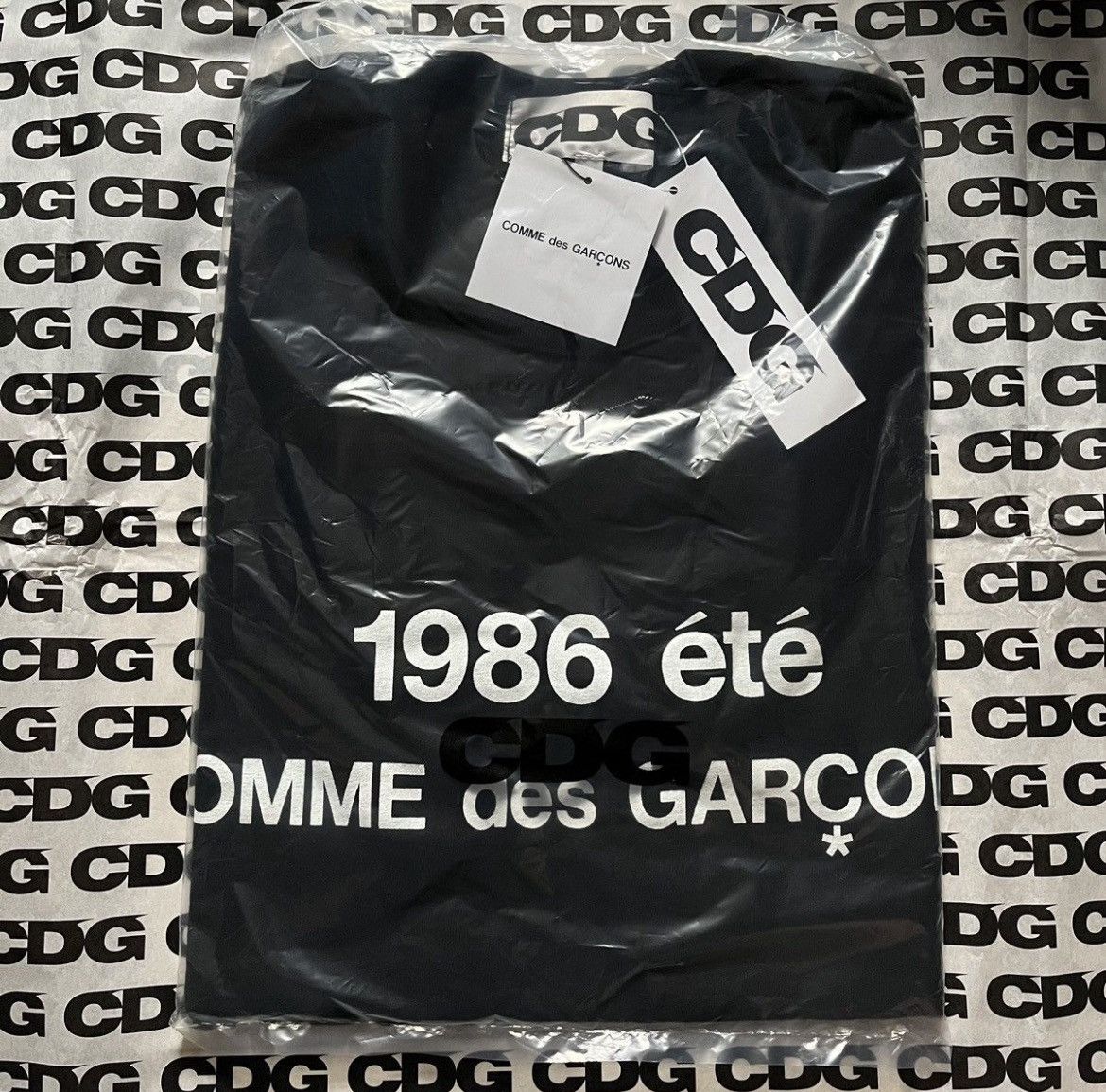 CDG T-SHIRT '1986 COMME des GARÇONS Tee size M