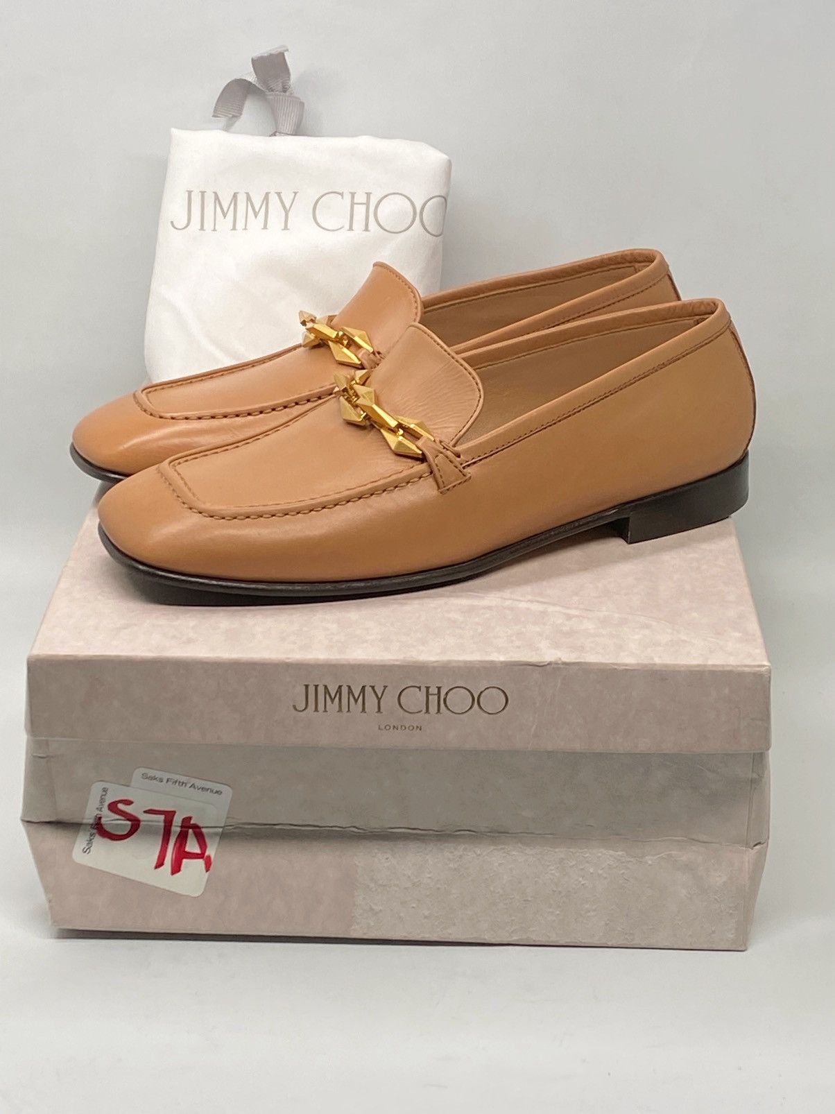 Jimmy Choo Jimmy Choo Diamond Tilda Loafers size 37.5 Size US 7.5 / IT 37.5 - 13 Thumbnail