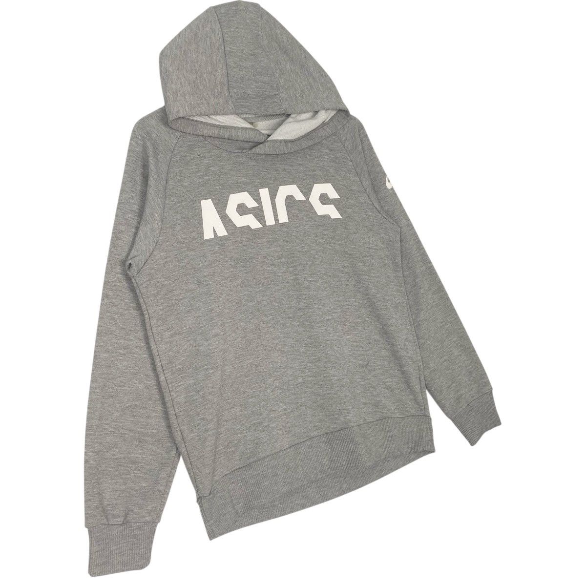 Vintage Vintage Asics Hoodie Sweater Grey Big Logo Indonesia Size M Size US M / EU 48-50 / 2 - 3 Thumbnail