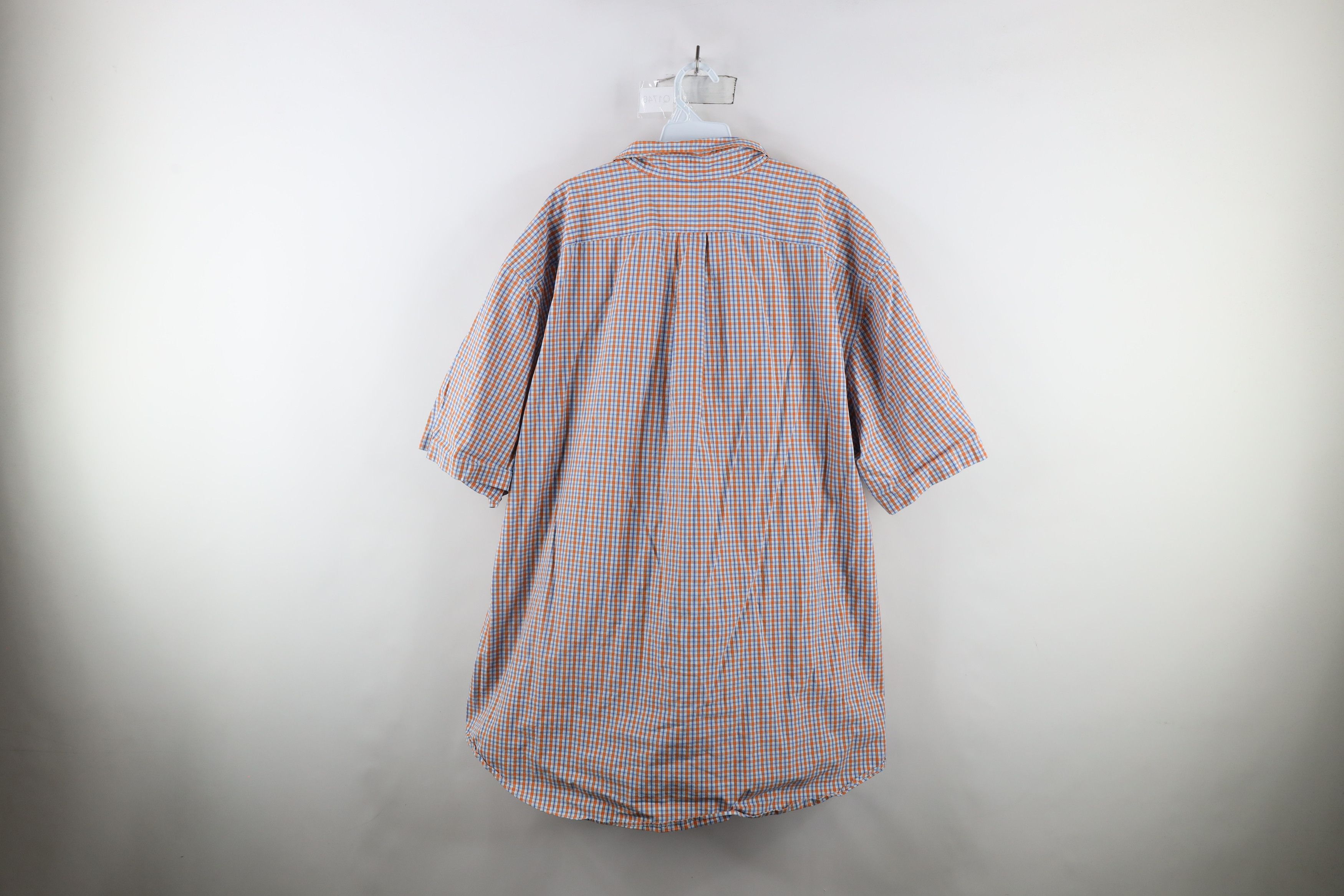 Ralph Lauren × Vintage Vintage 90s Ralph Lauren Short Sleeve Collared Button Shirt Size US XXL / EU 58 / 5 - 7 Thumbnail