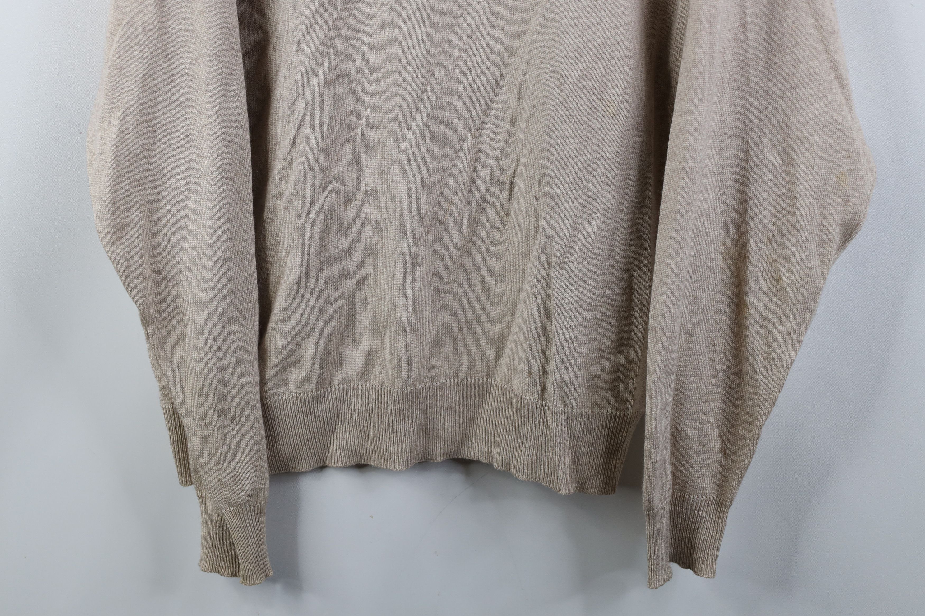 Vintage Vintage 90s Streetwear Silk Cashmere Knit Collared Sweater Size US XL / EU 56 / 4 - 3 Thumbnail