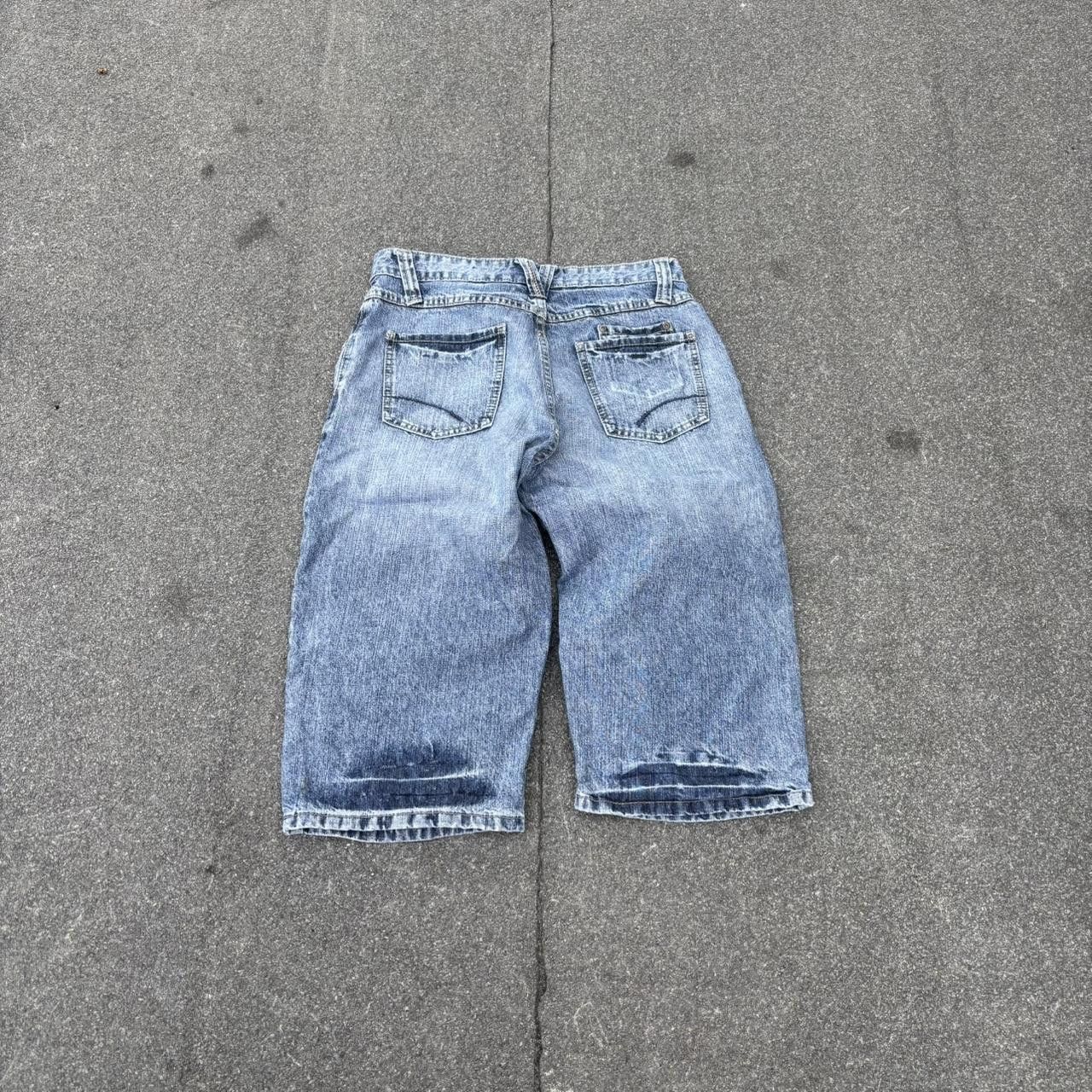 Japanese Brand × Vintage Faded Denim Shorts Size US 34 / EU 50 - 5 Thumbnail