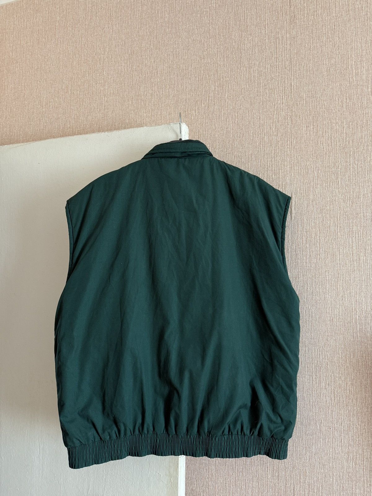 John Deere Vintage John Deere Quilted Vest Green Workwear Logo Pockets Size US XL / EU 56 / 4 - 6 Thumbnail