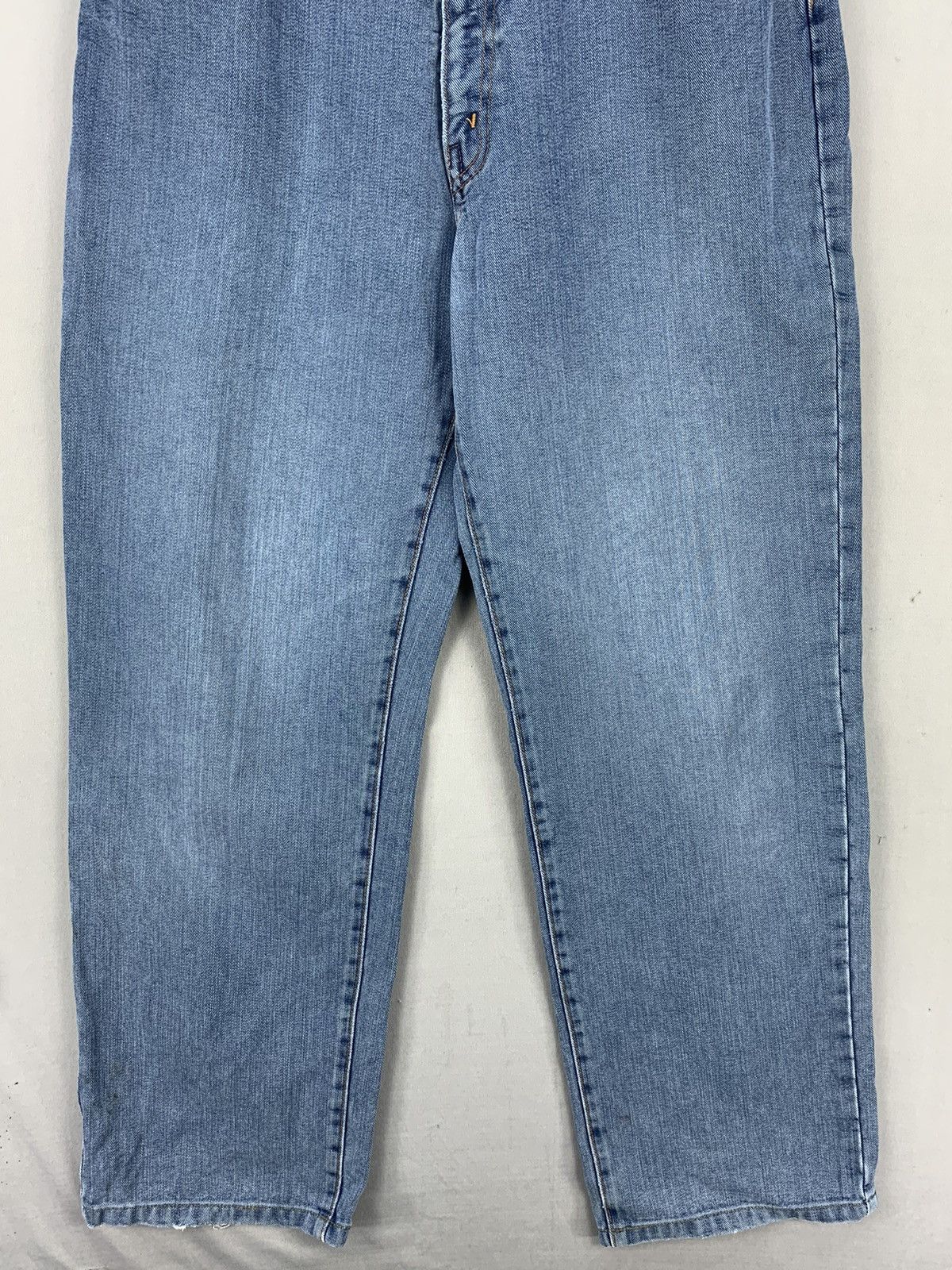 Japanese Brand Vintage Japan GL Heart Big John Baggy Tapered Jeans W31 Size US 31 - 4 Thumbnail