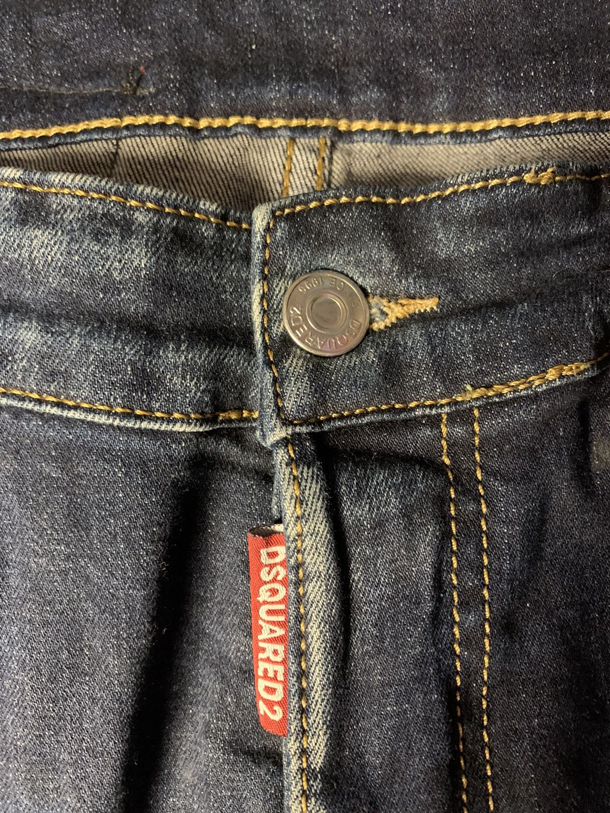 Dsquared2 × Vintage Dsquared2 distressed denim pants Size US 34 / EU 50 - 7 Thumbnail