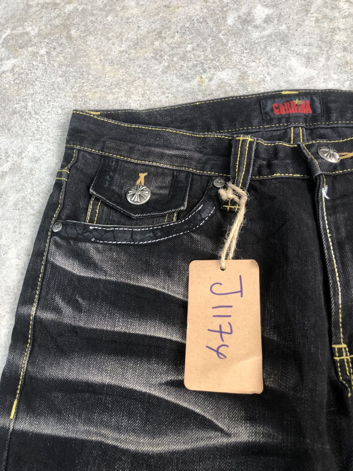Tornado Mart Japanese Garhina Flared Jeans Distressed Jeans Size US 32 / EU 48 - 18 Thumbnail