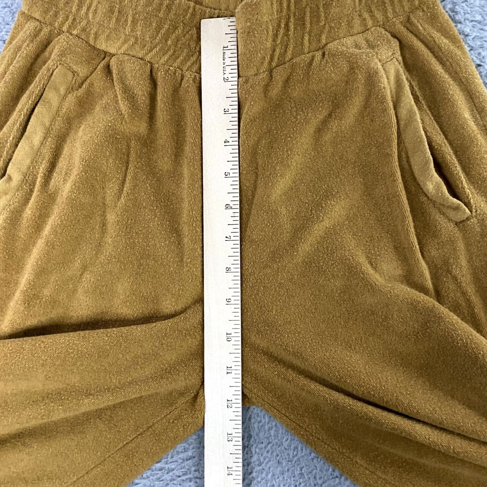 Vintage Offline by Aerie Womens XS Wide Leg Brown Terry Towel Pull On Size 26" / US 2 / IT 38 - 7 Thumbnail