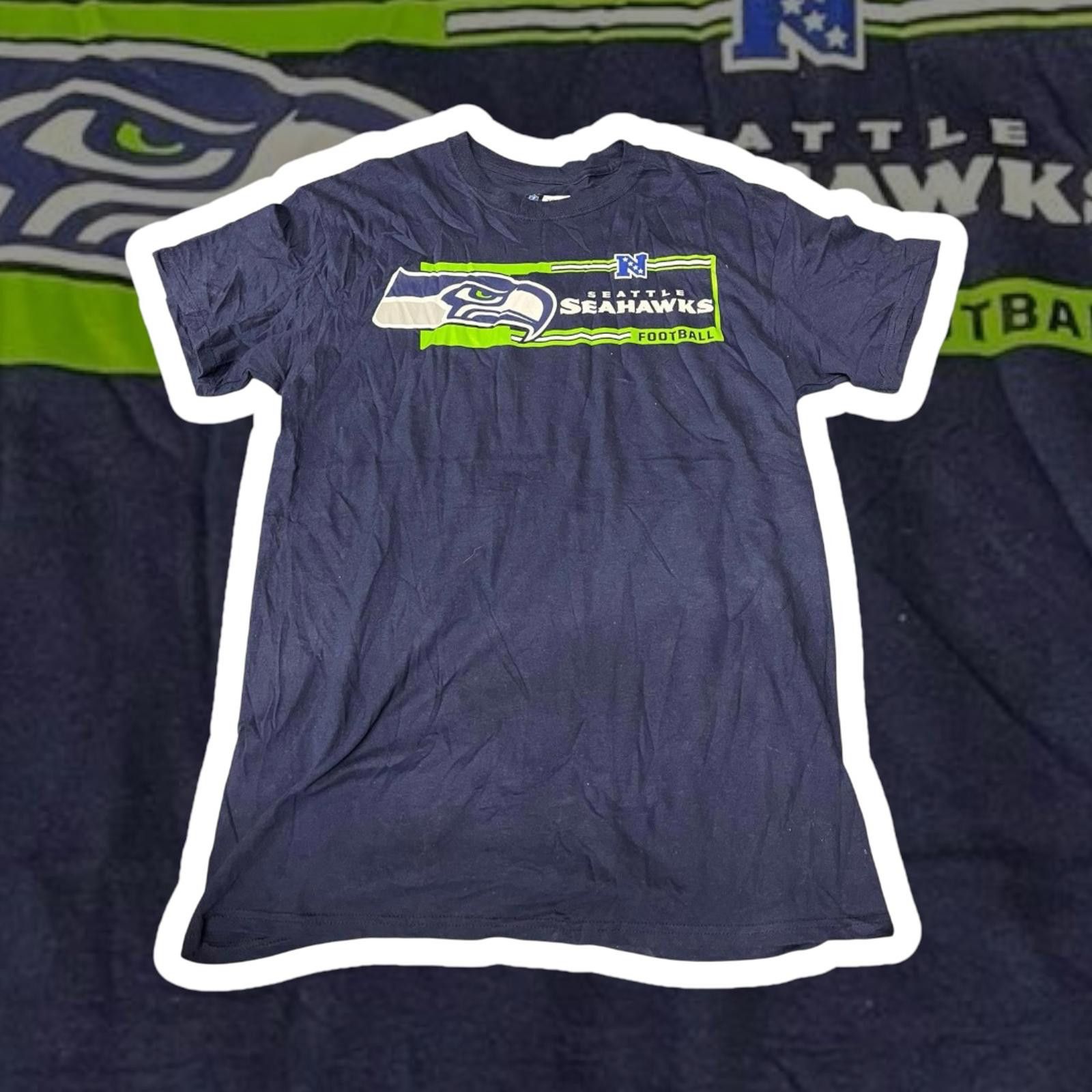 NFL Seattle Seahawks Team Apparel T-Shirt Size US M / EU 48-50 / 2 - 1 Thumbnail