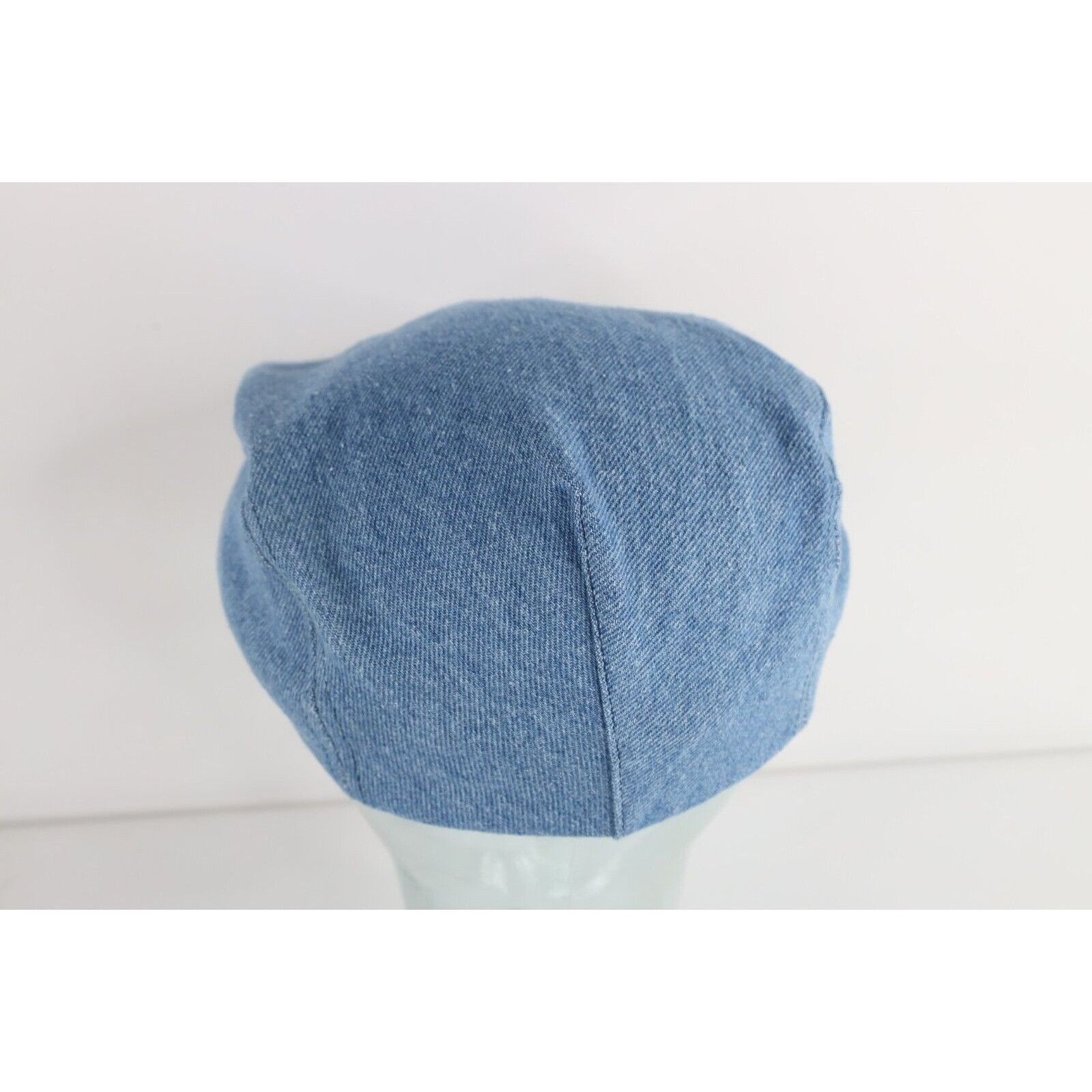 Vintage Deadstock Vintage 70s Streetwear Denim Jean Newsboy Cap Size ONE SIZE - 4 Thumbnail