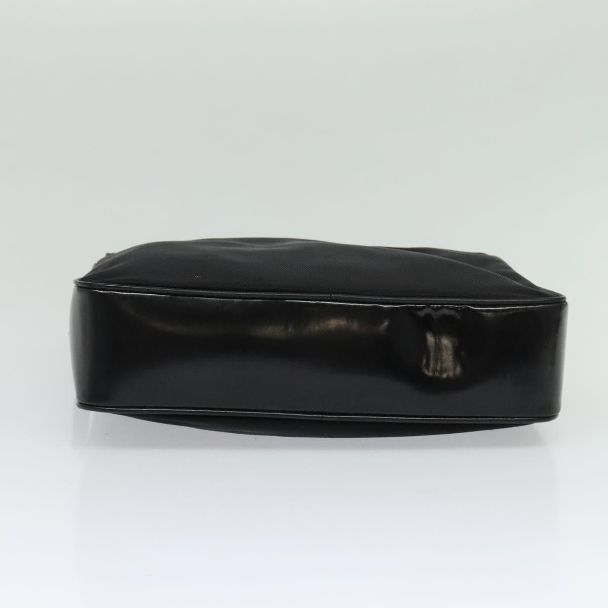 Gucci GUCCI Bamboo Hand Bag Nylon Black Silver 000 2040 000 2040 Size ONE SIZE - 9 Thumbnail