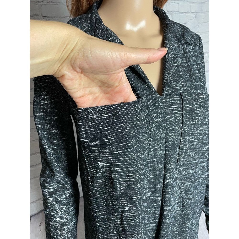 Mango NWT New Mango V-Neck Collared Long Sleeve Dress Size 4 Size S / US 4 / IT 40 - 9 Thumbnail