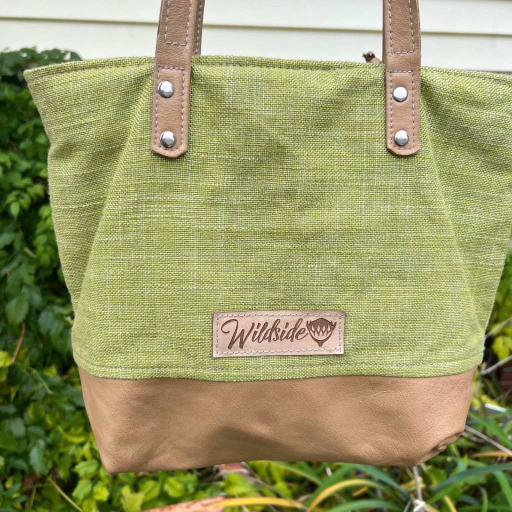 Other Wildside Canvas & Leather Shoulder Bag Dual Top Handle Natur Size ONE SIZE - 2 Thumbnail
