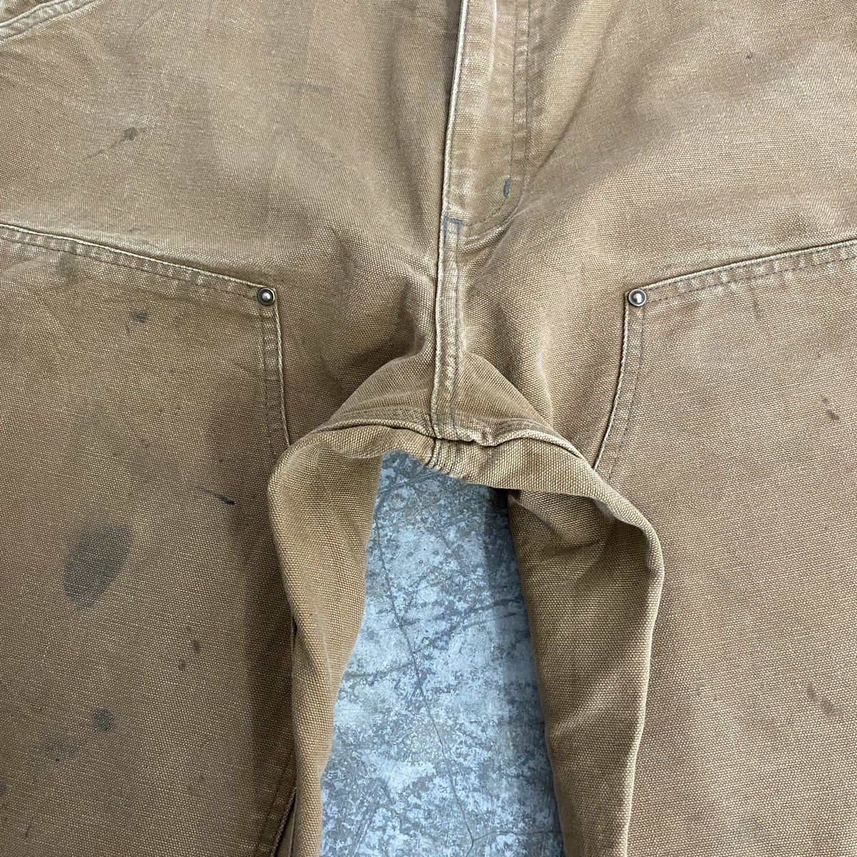 Carhartt Vintage Carhartt Double Knee Tan Dirty Carpenter Pants Size US 33 - 11 Thumbnail