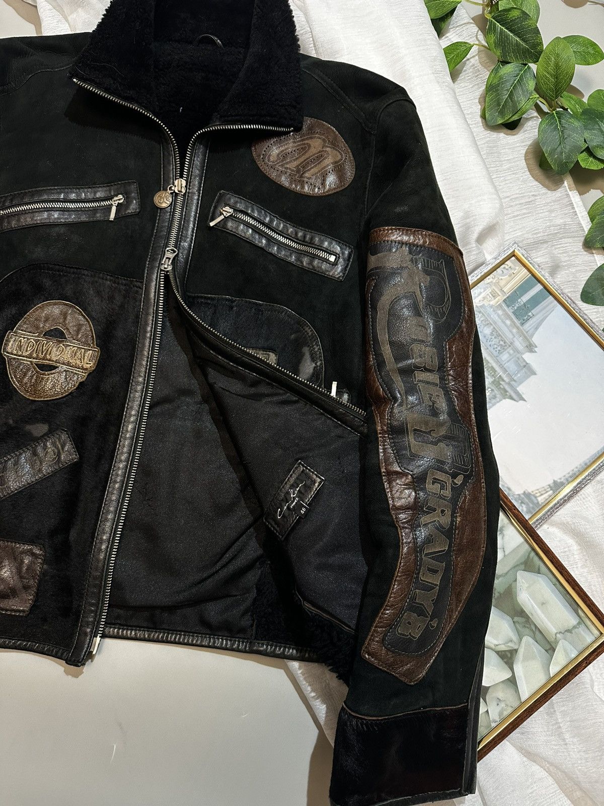 Other RARE 70s’ Archive Crea Keren france aviator jacket sheepskin Size US S / EU 44-46 / 1 - 7 Thumbnail