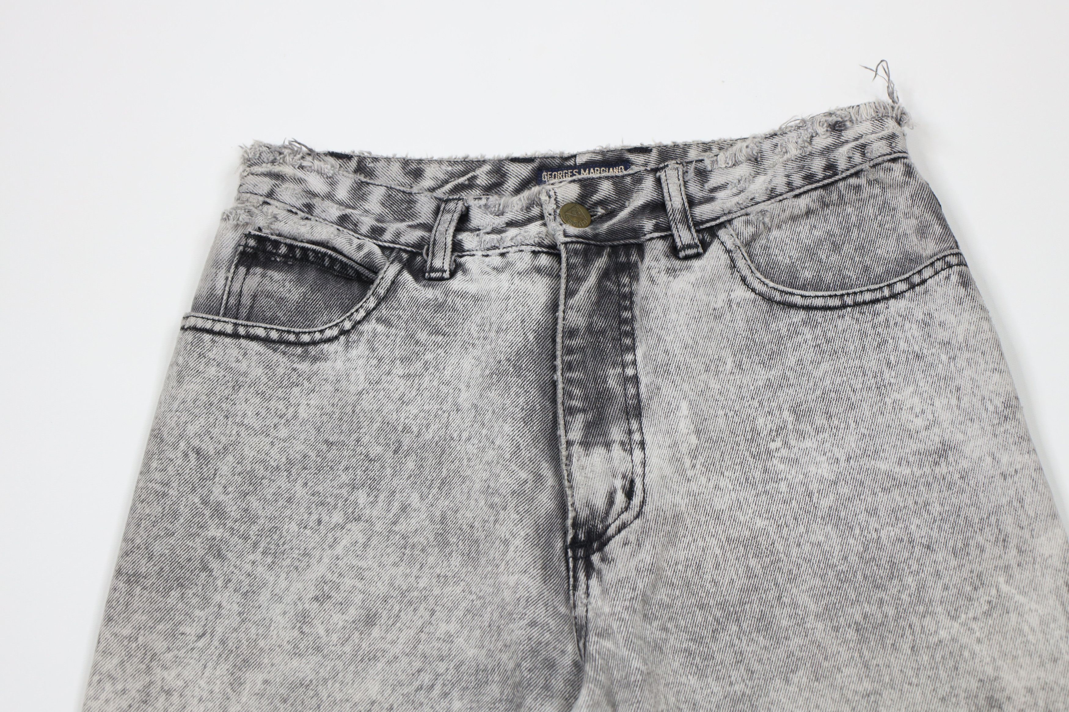 Guess × Vintage Vintage 80s Georges Marciano Guess Wash Tapered Leg Jeans Size 31" - 2 Thumbnail