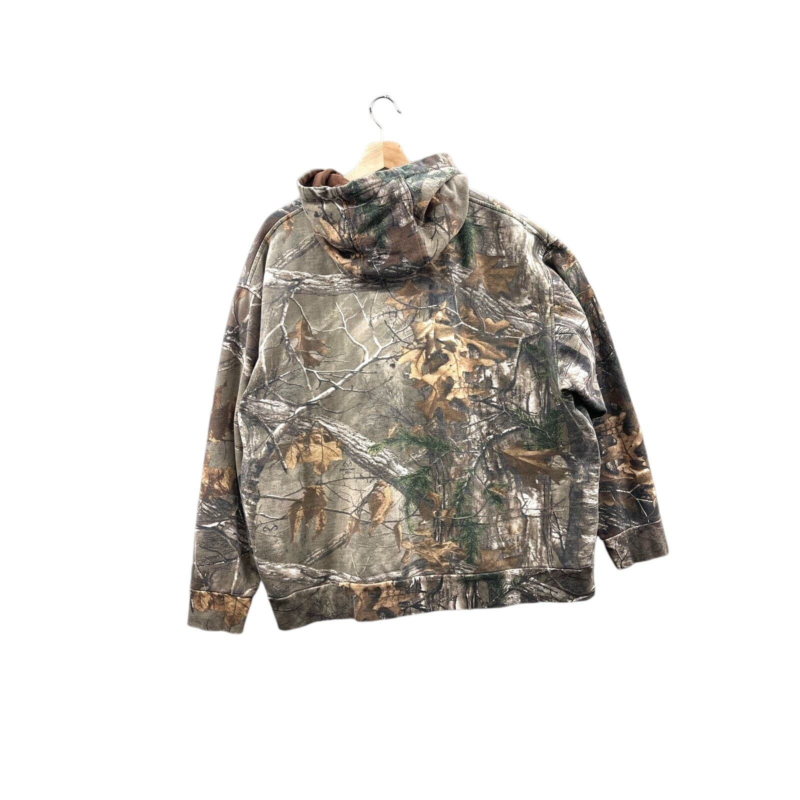 Realtree × Vintage Vintage Realtree Xtra Men's Midweight Camo Hoodie Size US XXL / EU 58 / 5 - 2 Thumbnail