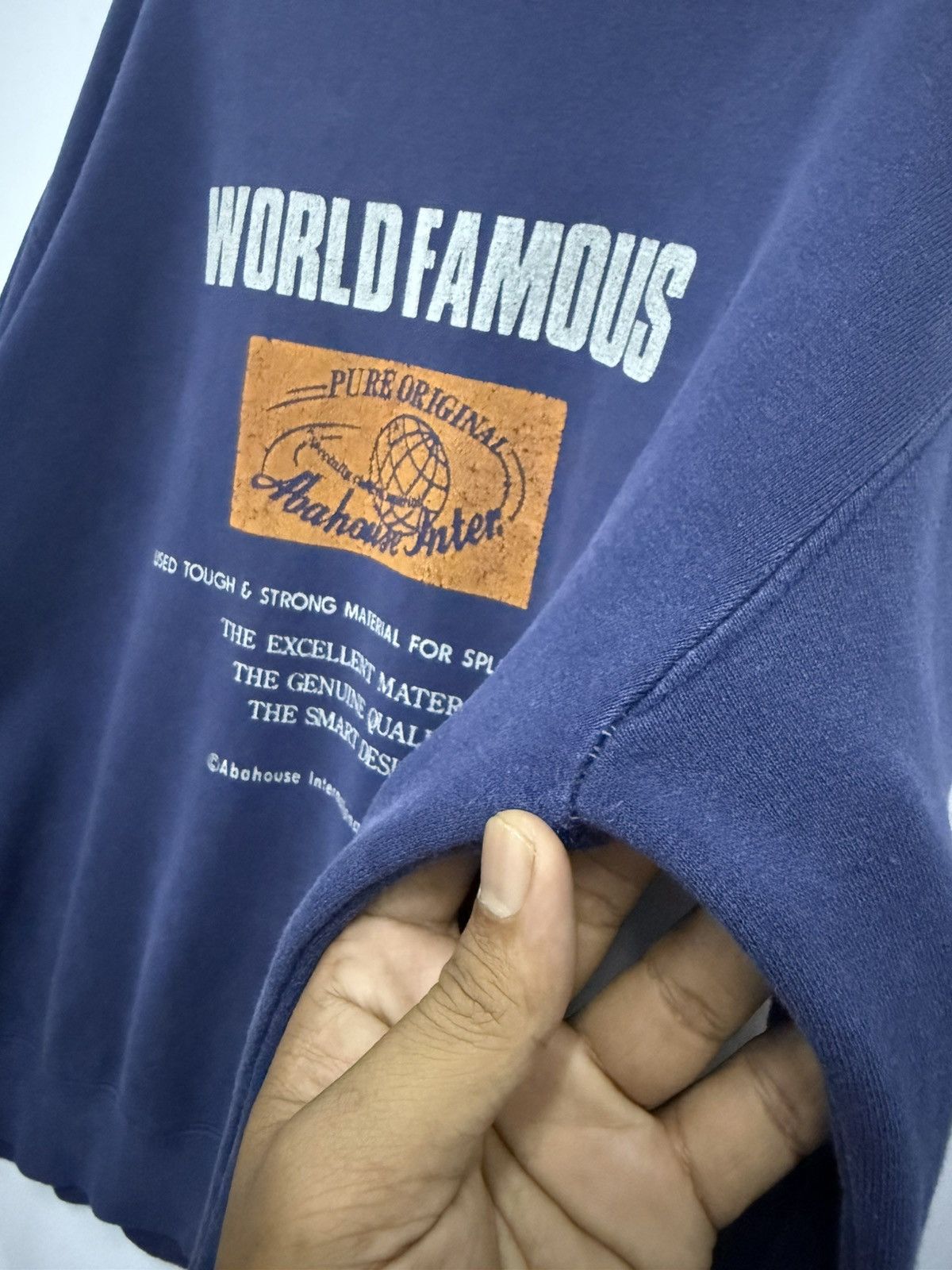 ABAHOUSE 🔥 Abahouse Inter. World Famous Big Logo Sweatshirt Size US S / EU 44-46 / 1 - 6 Thumbnail