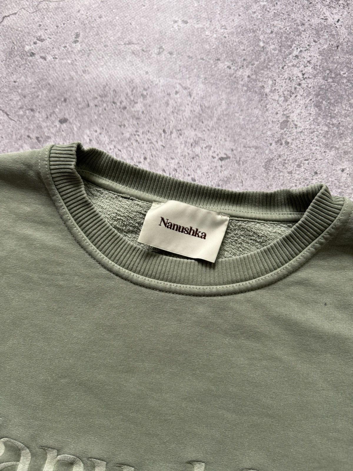 Nanushka Nanuska washed garment dayed Embroidered Sweatshirt Size US M / EU 48-50 / 2 - 3 Thumbnail
