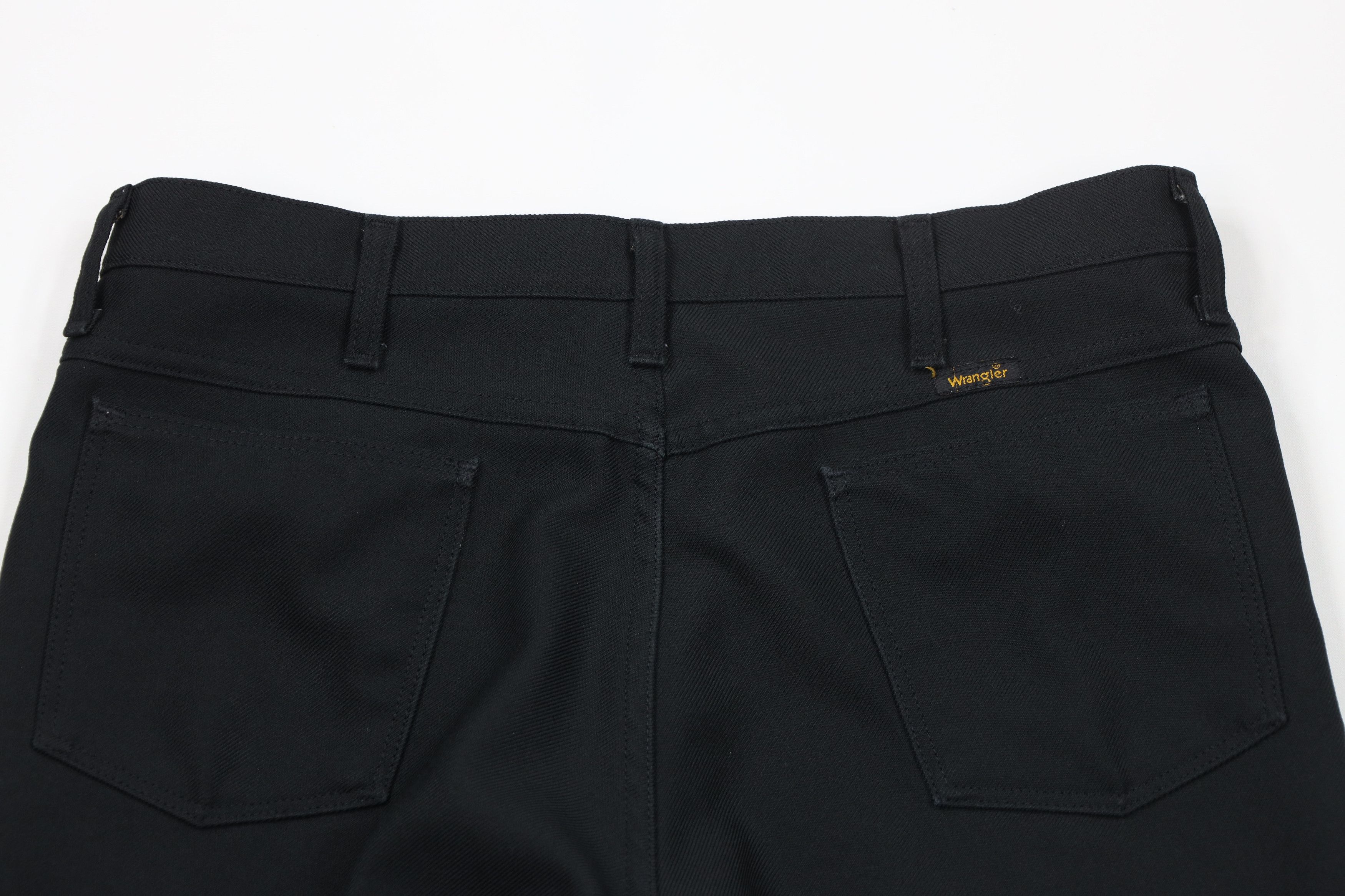 Vintage × Wrangler Vintage 90s Wrangler Wide Leg Western Chino Pants Black Size US 34 / EU 50 - 9 Thumbnail