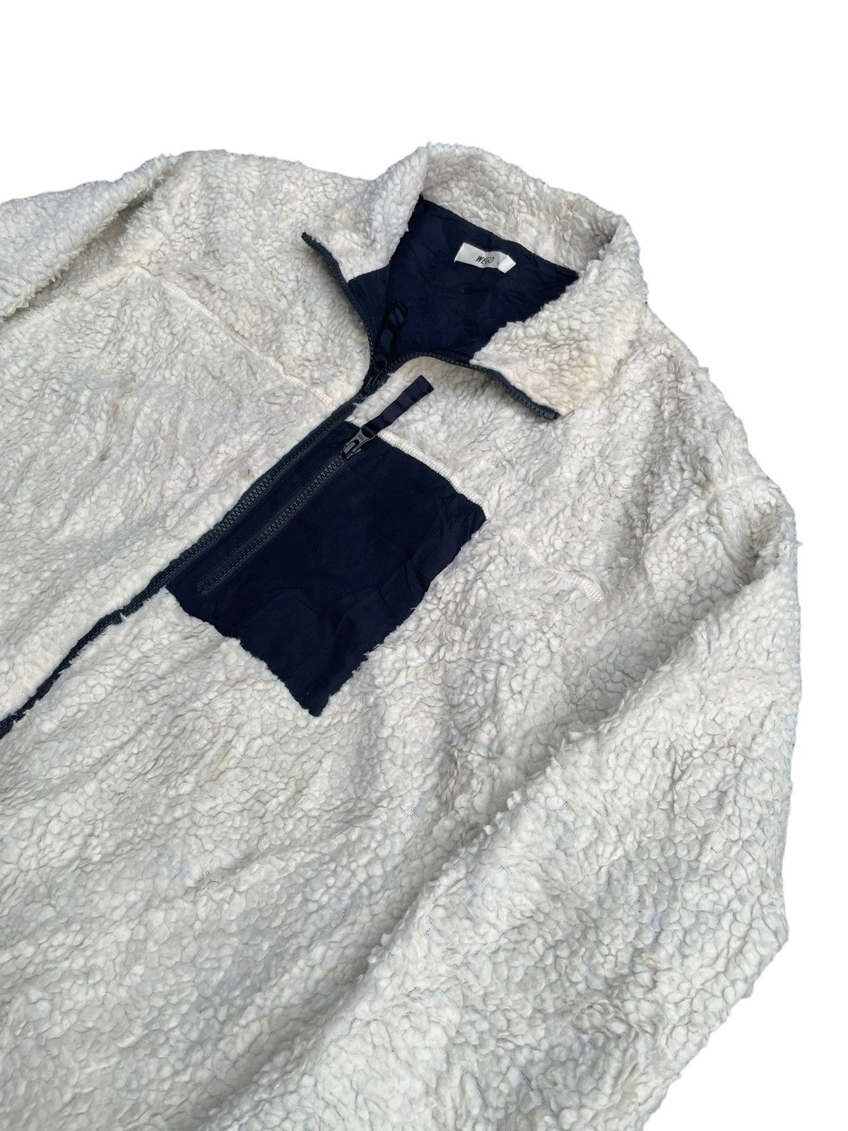 Japanese Brand Wego Fleece Jacket Size US L / EU 52-54 / 3 - 2 Thumbnail