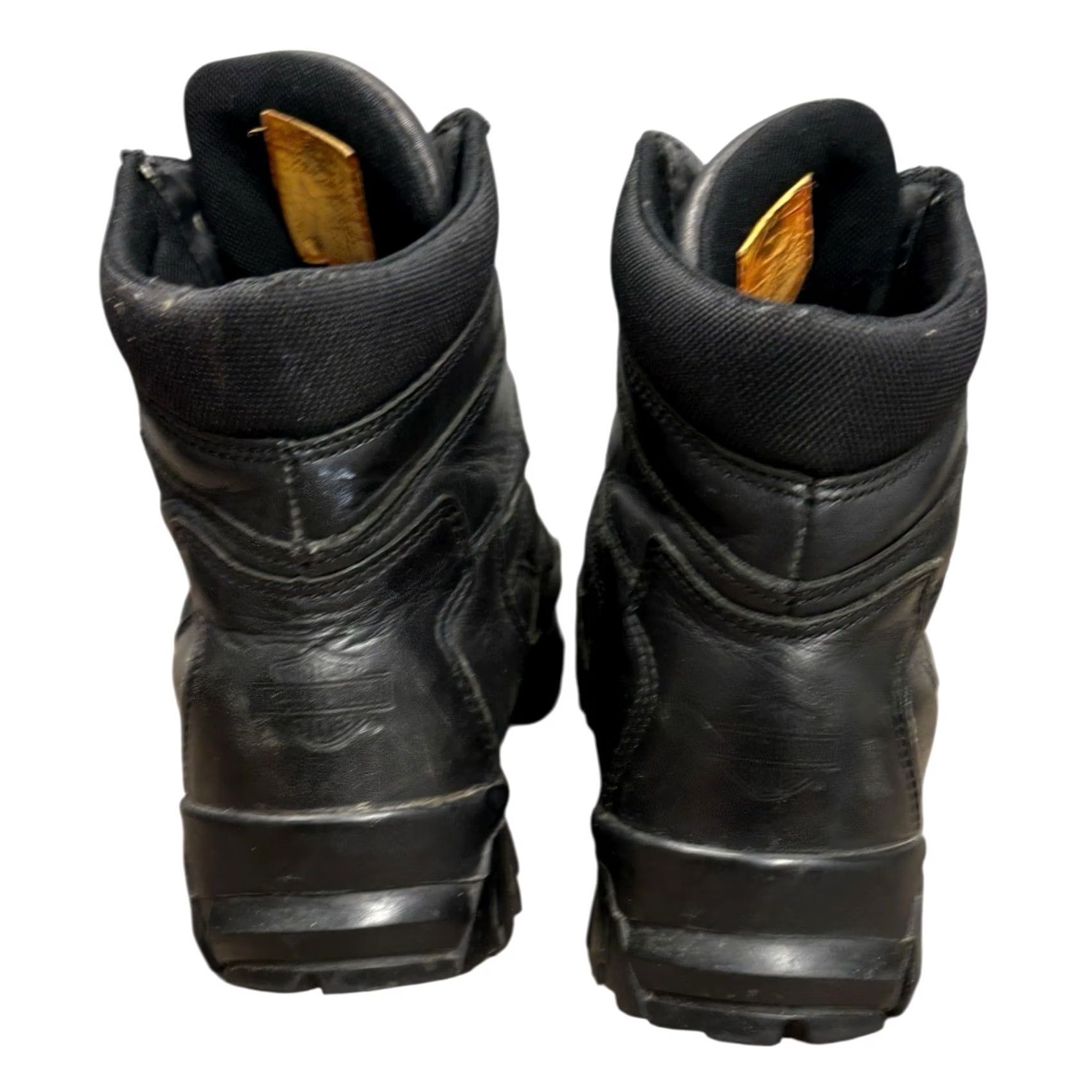 Harley Davidson HARLEY-DAVIDSON HD ANDY Boots Men 10.5 M Black Lace Up Rubber Sole Motorcycle Waterproof Comfort Slip Resistant Leather Vintage: No Size US 10 / EU 43 - 5 Thumbnail
