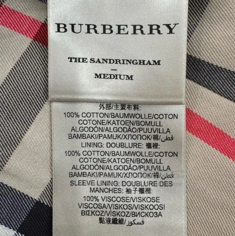 Burberry Burberry Ladies Khaki Trench Coat Size L. Size L / US 10 / IT 46 - 7 Thumbnail