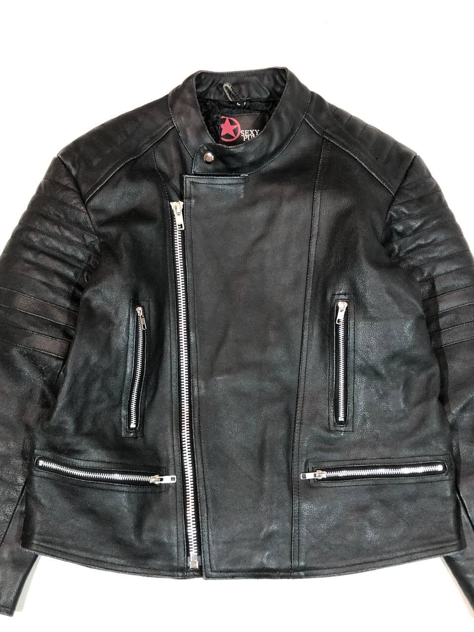 Other Sexy Punk Moto Leather Jacket Racing Size US L / EU 52-54 / 3 - 2 Thumbnail