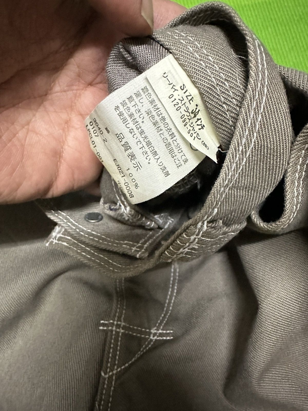 Levi's Vtg Levis Engineering jeans Size US 35 - 4 Thumbnail