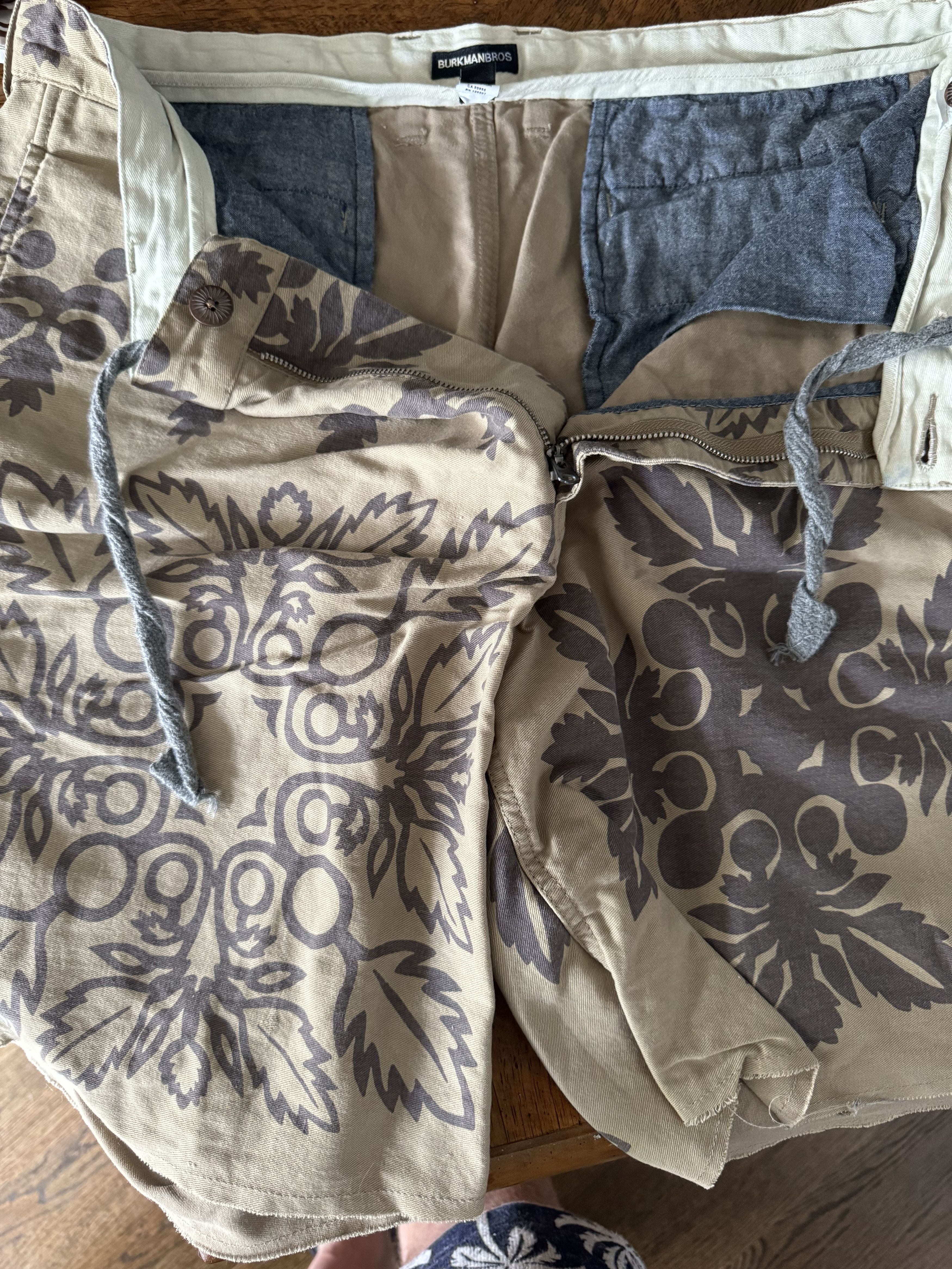 Burkman Bros Print Shorts Size US 36 / EU 52 - 7 Thumbnail