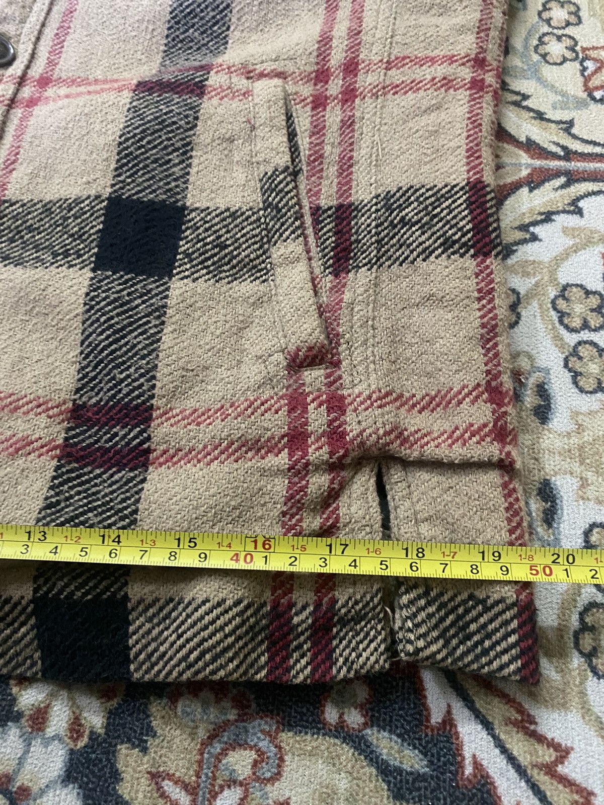 Japanese Brand 291295 Homme Blanket Jacket Size US M / EU 48-50 / 2 - 12 Thumbnail