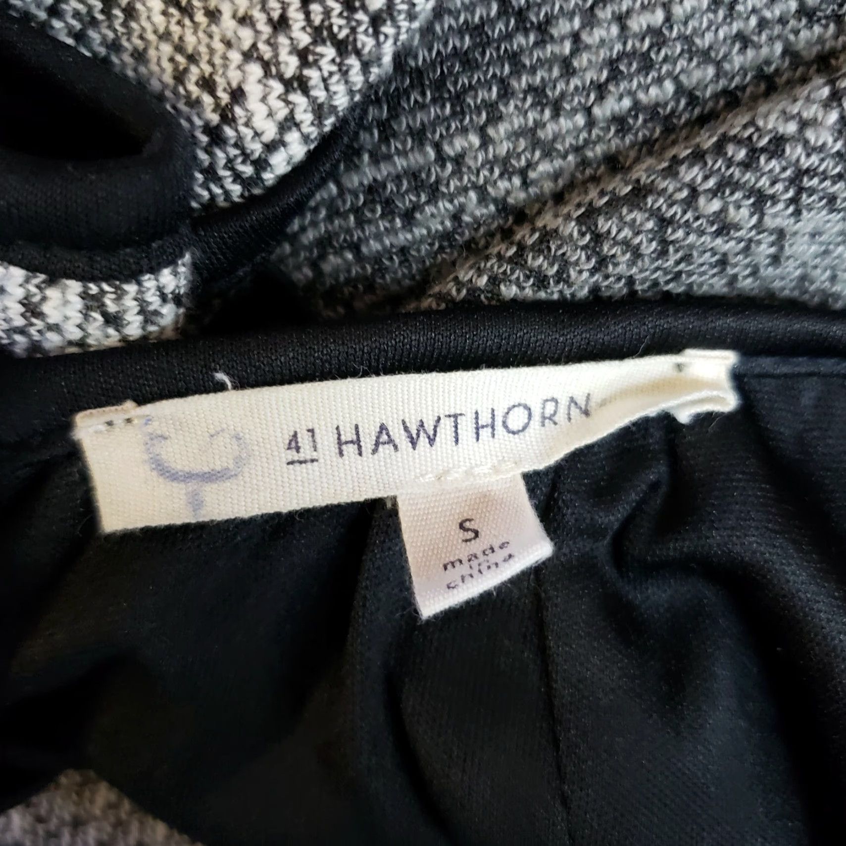 Vintage 41 Hawthorn Womens Dress Sz S Gray Black Sleeveless Keyhole Pocket Side Zip Fit & Flare Casual Vintage No N/A Size S / US 4 / IT 40 - 5 Thumbnail