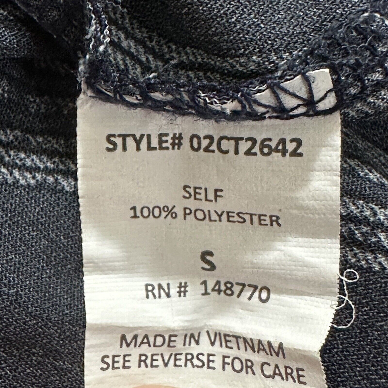 Other Sienna Sky Small Blue White Stripe Button Front Crop Top Size S / US 4 / IT 40 - 12 Thumbnail