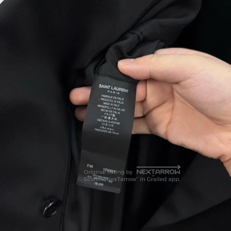 Saint Laurent Paris Saint Laurent Paris Jacket Size S / US 4 / IT 40 - 6 Thumbnail