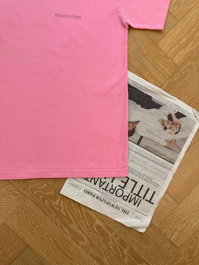 Balenciaga Balenciaga Vintage Plain Short Sleeve Drop Shoulder T-Shir Size US S / EU 44-46 / 1 - 3 Thumbnail