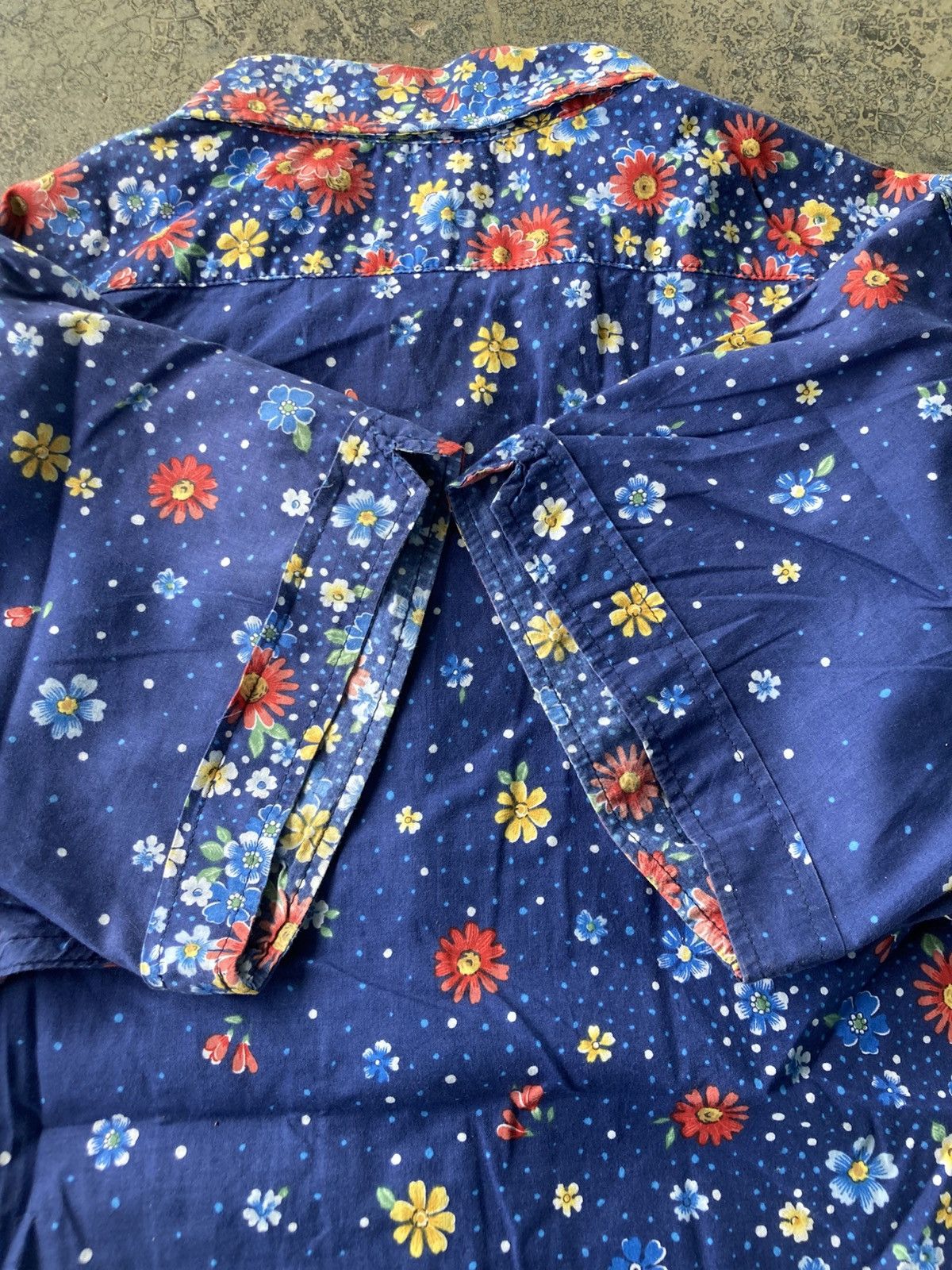 Engineered Garments Engineered Garments Floral Motif Print Blue Buttons Ups Size M / US 6-8 / IT 42-44 - 13 Thumbnail