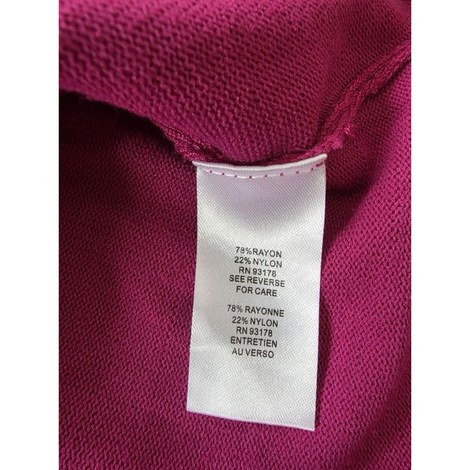 & Other Stories Tahari Women's Sweater Rayon Blend Tunic Long 2X A001779 Size L / US 10 / IT 46 - 13 Thumbnail