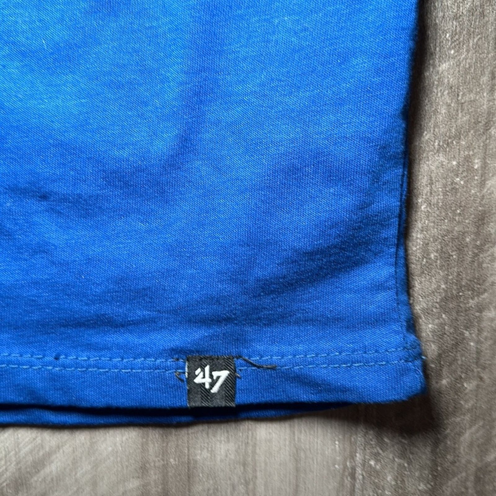 47 Dallas Mavericks 47 Brand V-Neck Tee - Large Size L / US 10 / IT 46 - 4 Thumbnail