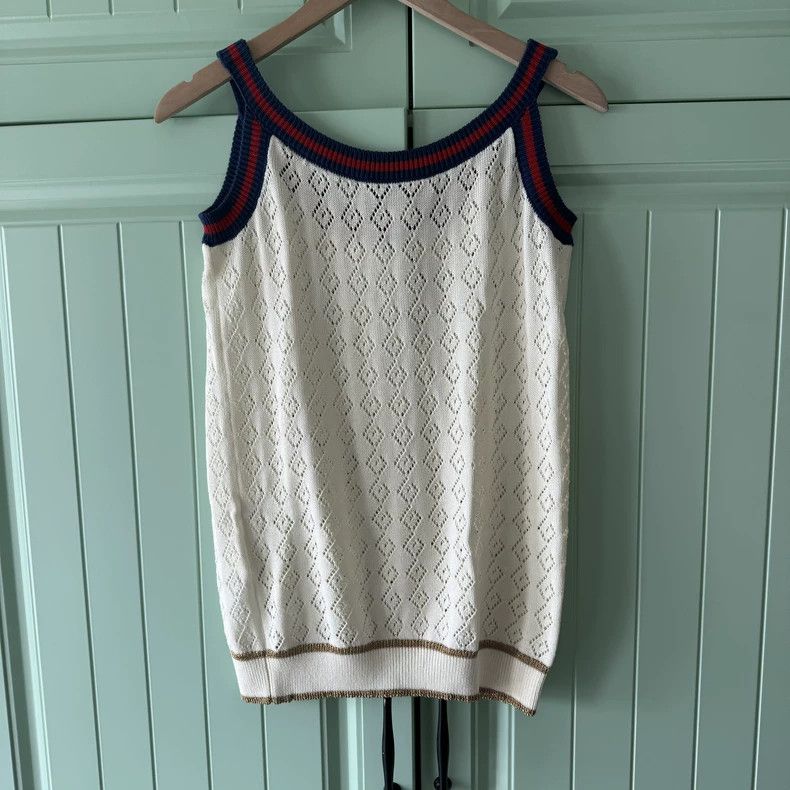 Gucci Gucci Beige knitted suspenders Size S / US 4 / IT 40 - 2 Thumbnail