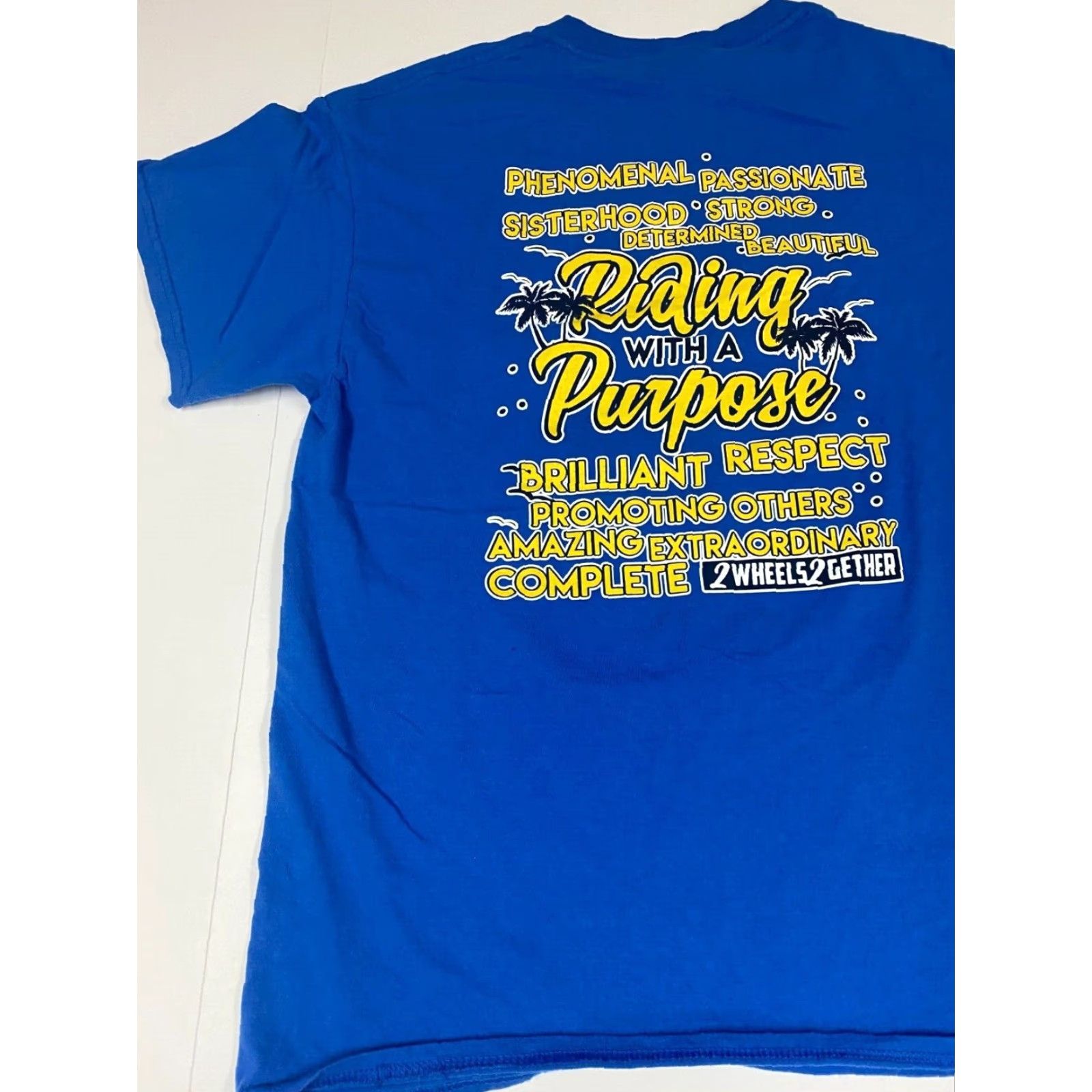 Gildan Gildan T Shirt Mens L Blue Jacksonville Florida Crew Neck Short Sleeve Solid Breathable Colorful Size US L / EU 52-54 / 3 - 7 Thumbnail