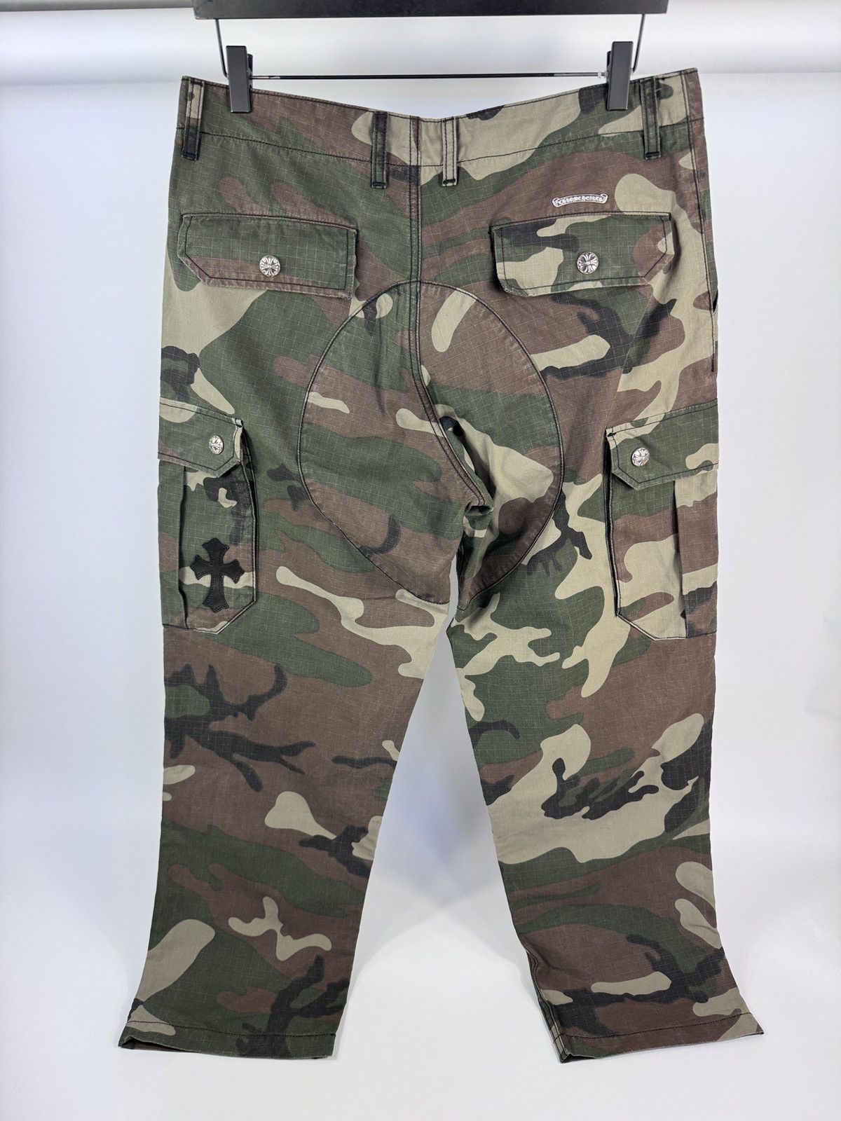 Chrome Hearts CAMOUFLAGE CROSS PATCH CARGO PANTS Size US 34 / EU 50 - 2 Thumbnail