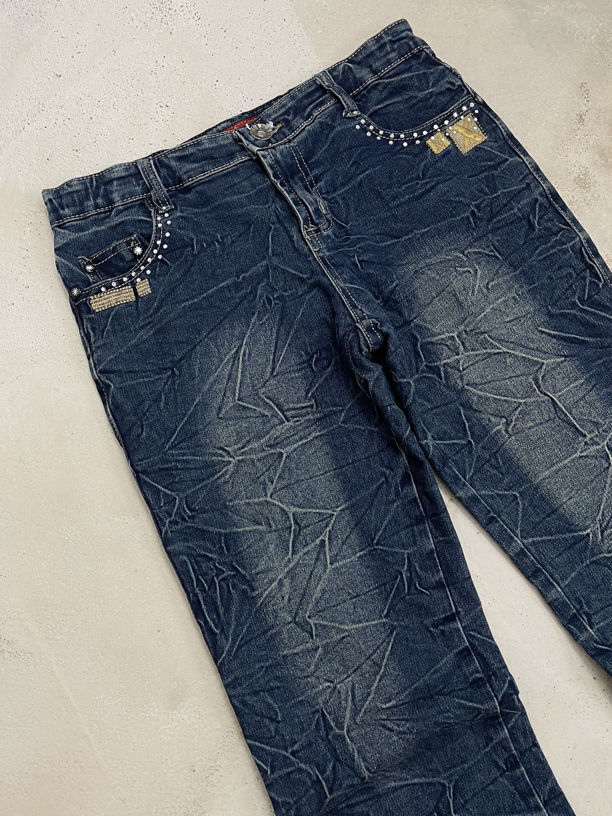 Designer × Hysteric Glamour × If Six Was Nine Flare 3D Whisker Blink Patch Designer Style Size 29" - 3 Thumbnail