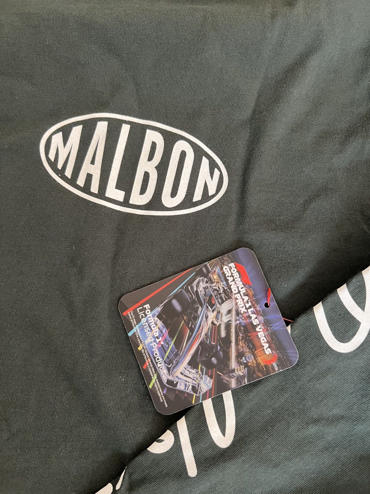 Malbon Malbon x F1 JACKPOT LONG SLEEVE T-SHIRT GREEN large Size US L / EU 52-54 / 3 - 3 Thumbnail
