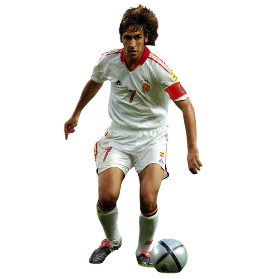 Adidas 2004/06 SPAIN NATIONAL TEAM AWAY SOCCER FOOTBALL JERSEY M Size US M / EU 48-50 / 2 - 1 Thumbnail