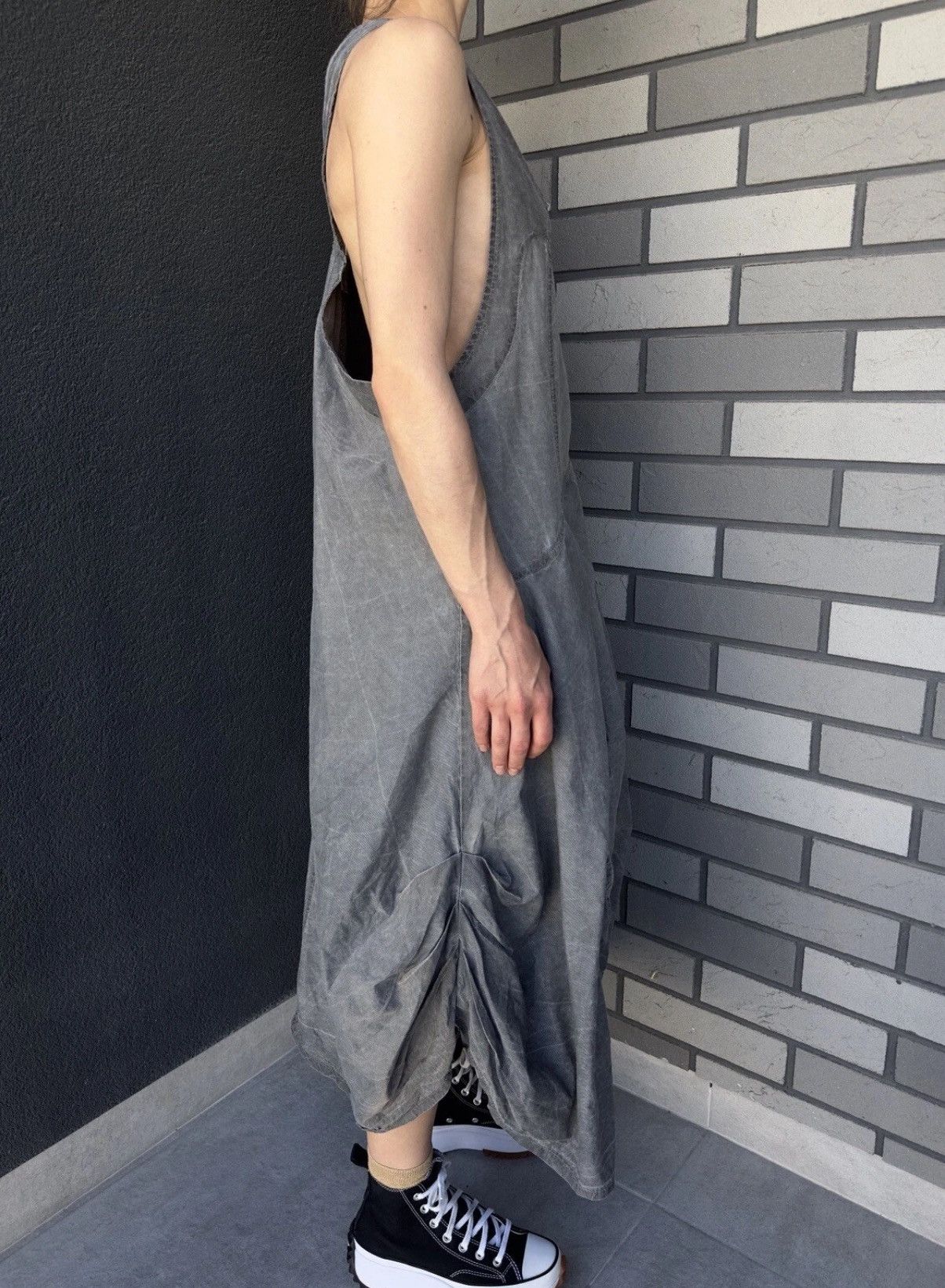 Designer × Vintage Kekoo Cotton Parachute Dress Pocket Plus Size Avant Garde Size XXL / US 16-18 / IT 52-54 - 6 Thumbnail