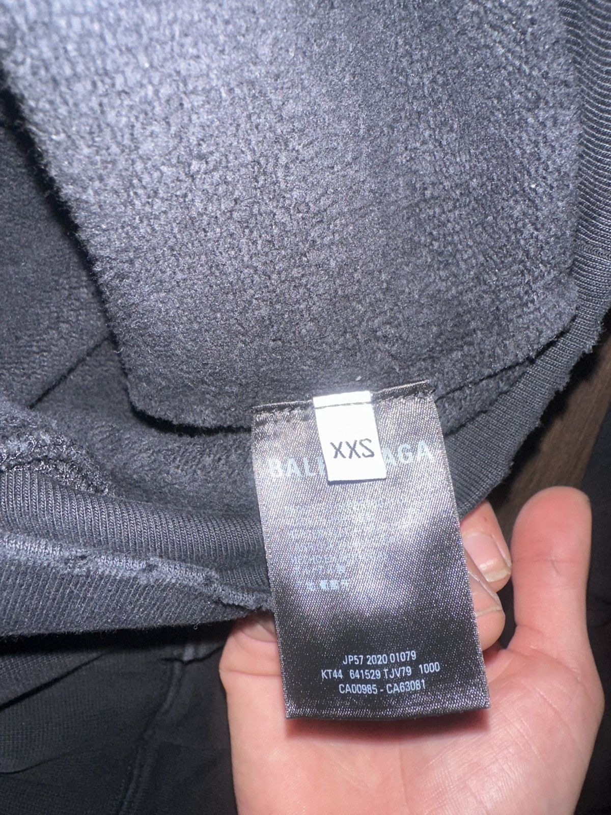 Balenciaga BALENCIAGA FREE YOUR MIND HOODIE Size US XXS / EU 40 - 4 Thumbnail