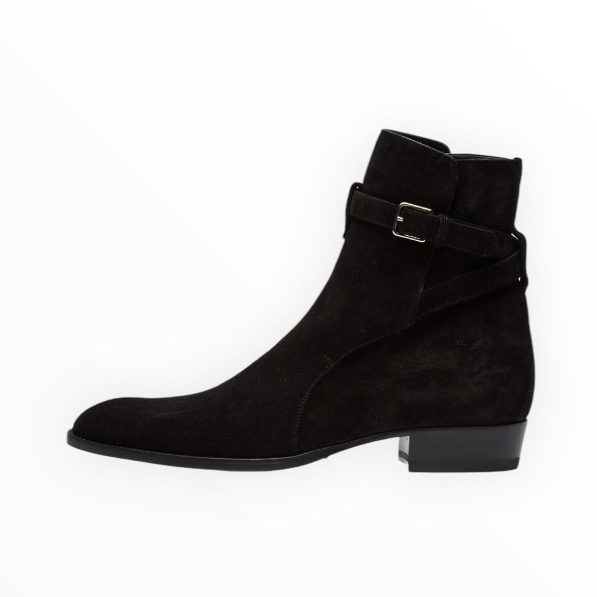 Saint Laurent Paris Saint Laurent Jodhpur Boots black Suede Size US 7 / EU 40 - 2 Thumbnail